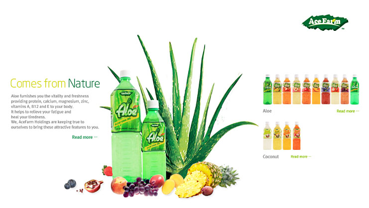 韓國Ace Farm 蘆薈飲料Aloe
